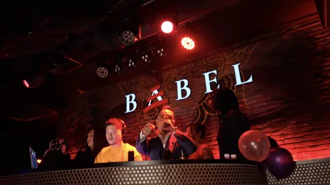 BABEL KYOTOのパーティー風景